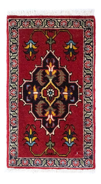Alfombra persa - Nómada cuadrado  - 54 x 40 cm - rojo