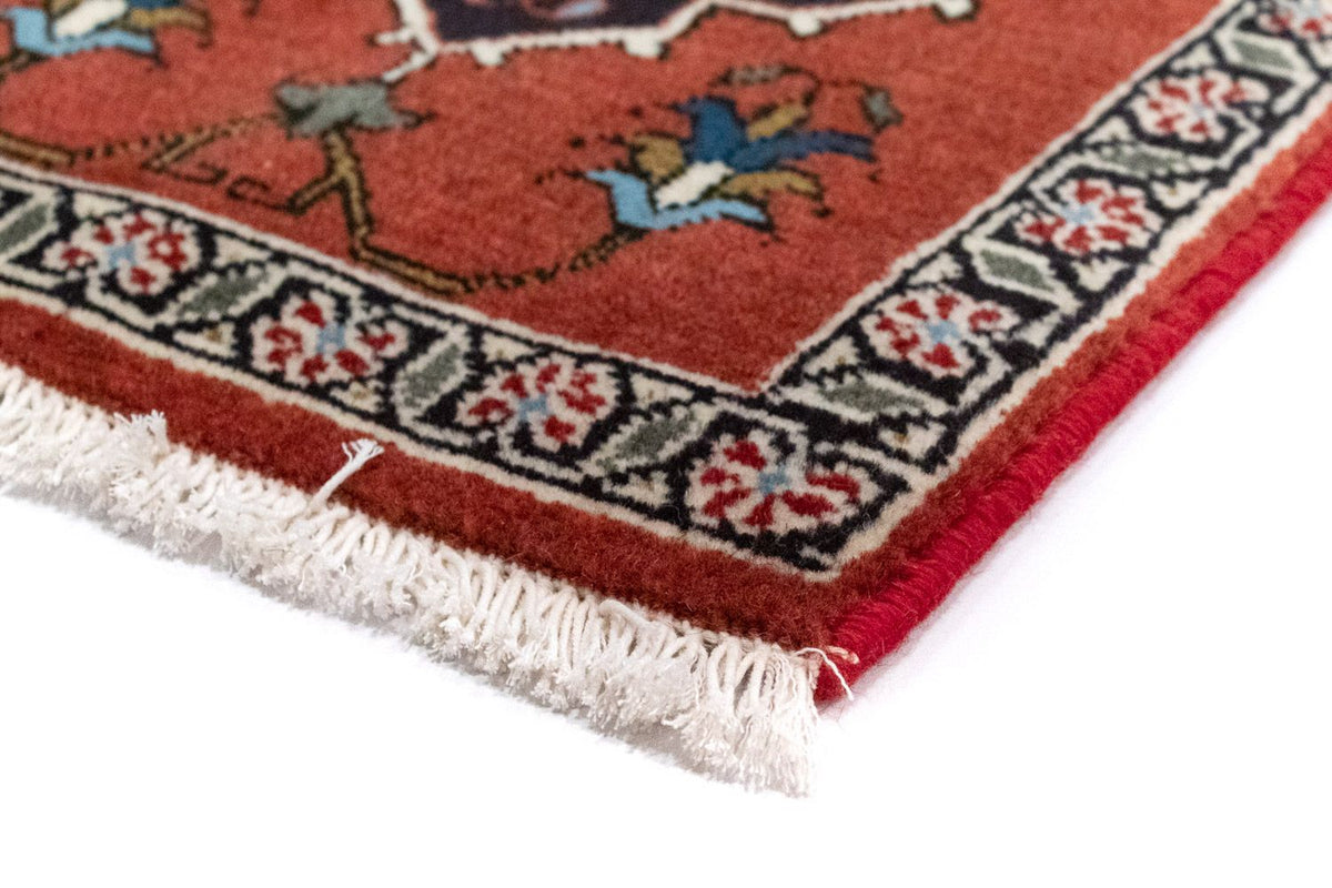 Alfombra persa - Nómada cuadrado  - 54 x 40 cm - naranja