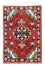 Alfombra persa - Nómada cuadrado  - 54 x 40 cm - rojo