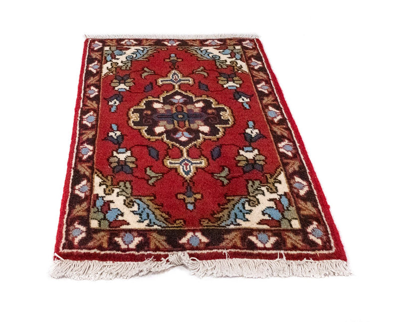 Alfombra persa - Nómada cuadrado  - 54 x 40 cm - rojo