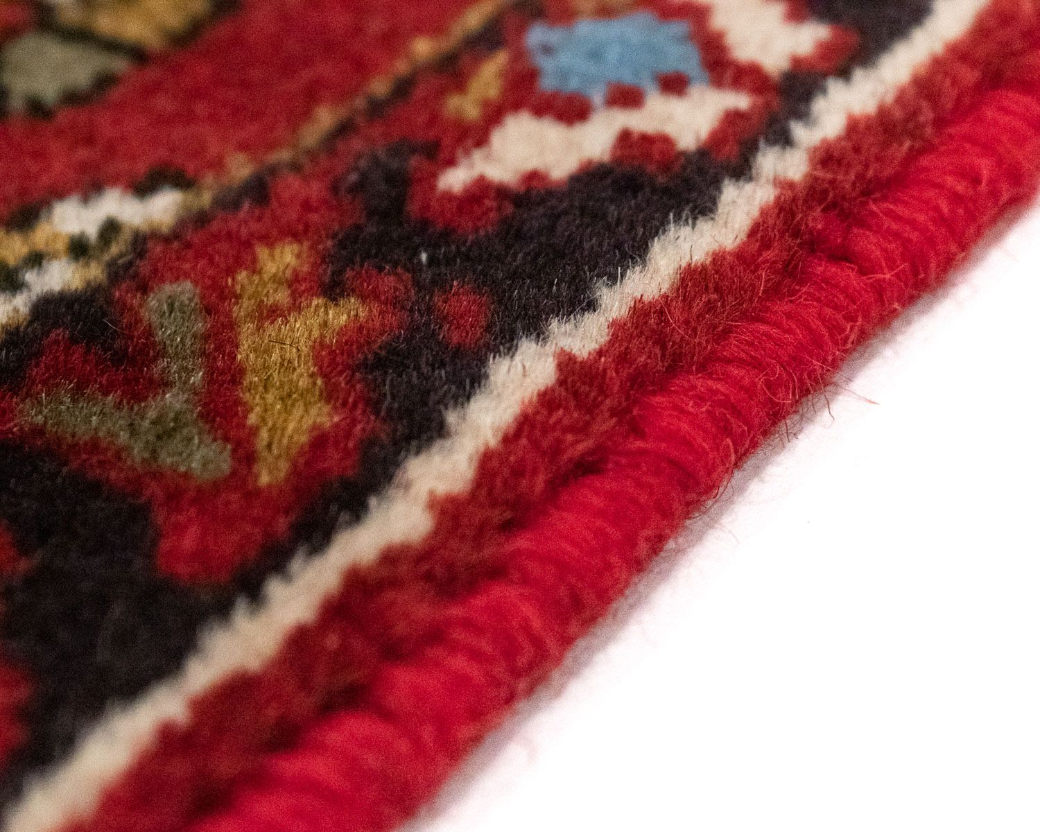 Alfombra persa - Nómada cuadrado  - 54 x 40 cm - rojo