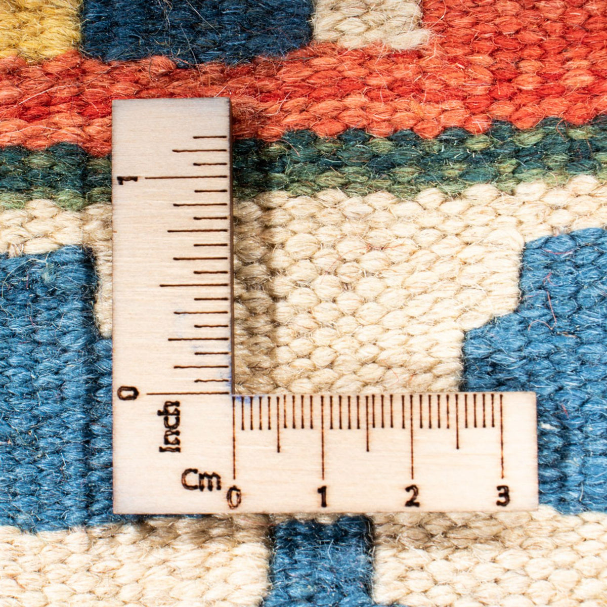 Alfombra de pasillo Alfombra Kelim - Oriental - 206 x 60 cm - rojo oscuro