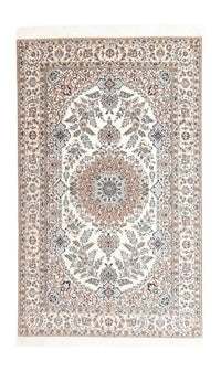 Alfombra Persa - Nain - Prima - 234 x 145 cm - blanco natural