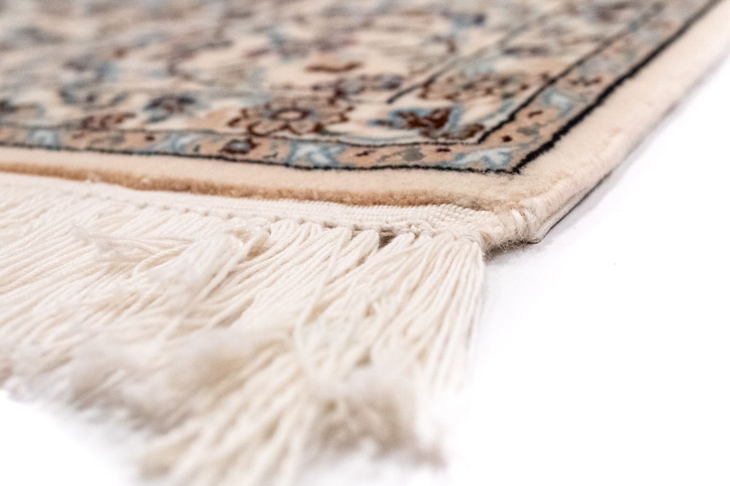 Alfombra Persa - Nain - Prima - 234 x 145 cm - blanco natural
