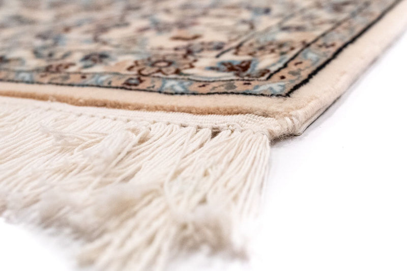 Alfombra Persa - Nain - Prima - 234 x 145 cm - blanco natural