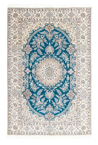 Alfombra Persa - Nain - Prima - 230 x 153 cm - turquesa