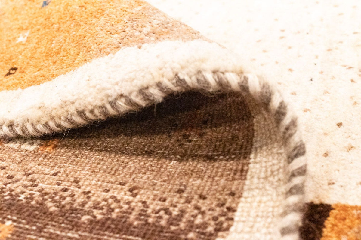 Alfombra Gabbeh - Loribaft Persa - 257 x 160 cm - beige