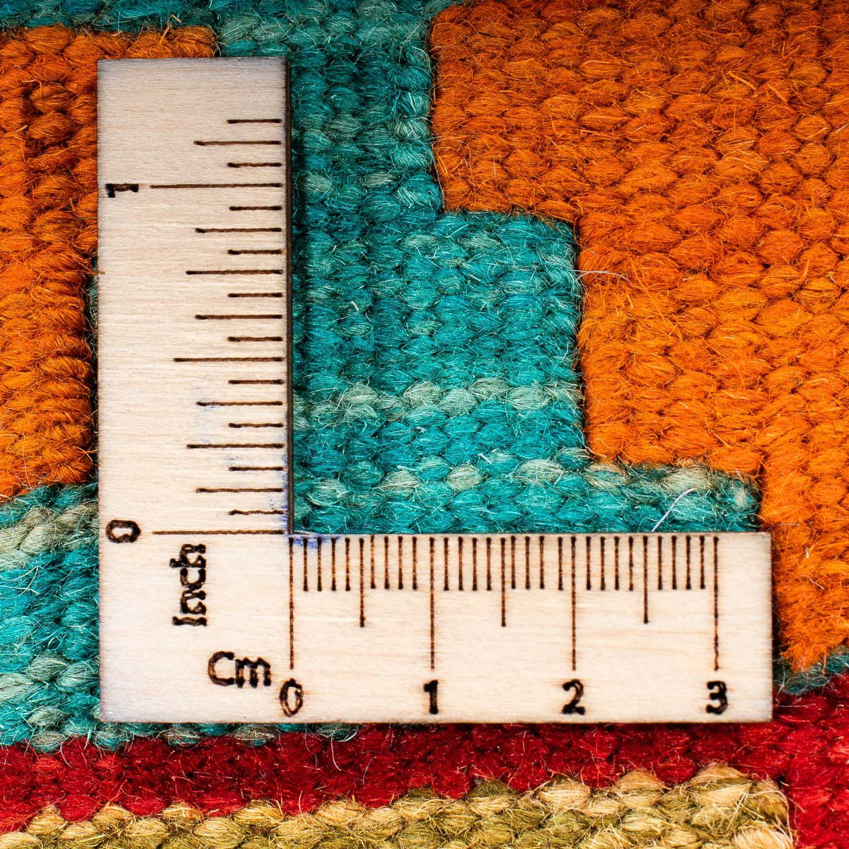 Alfombra Kelim - Splash - 200 x 153 cm - multicolor