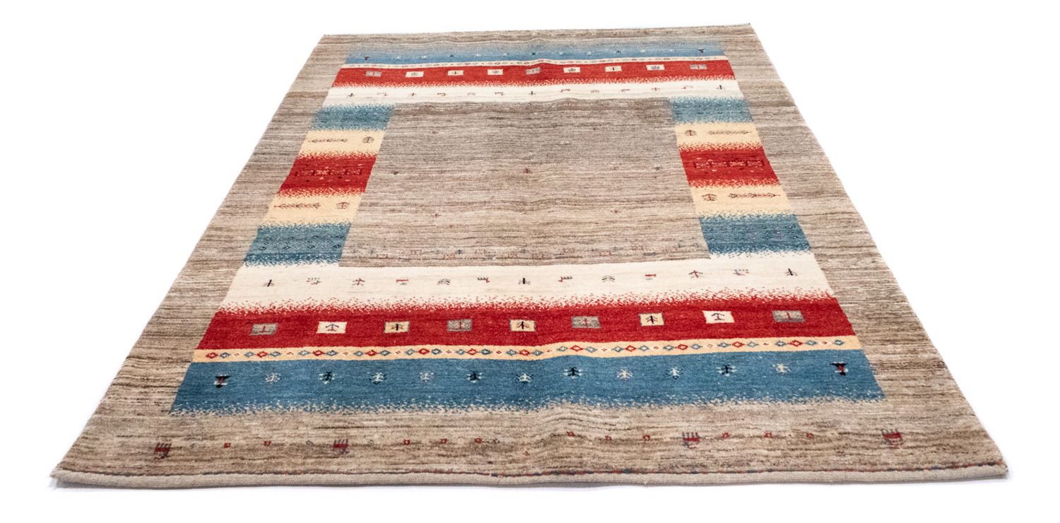 Alfombra Gabbeh - Loribaft Persa - 212 x 148 cm - multicolor