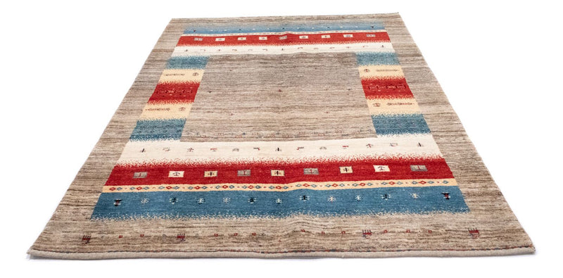 Alfombra Gabbeh - Loribaft Persa - 212 x 148 cm - multicolor