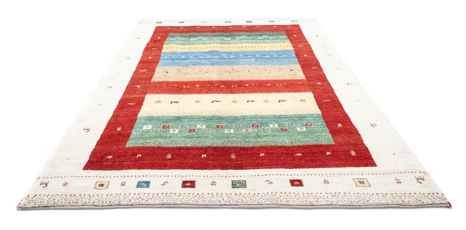 Alfombra Gabbeh - Loribaft Persa - 252 x 170 cm - multicolor