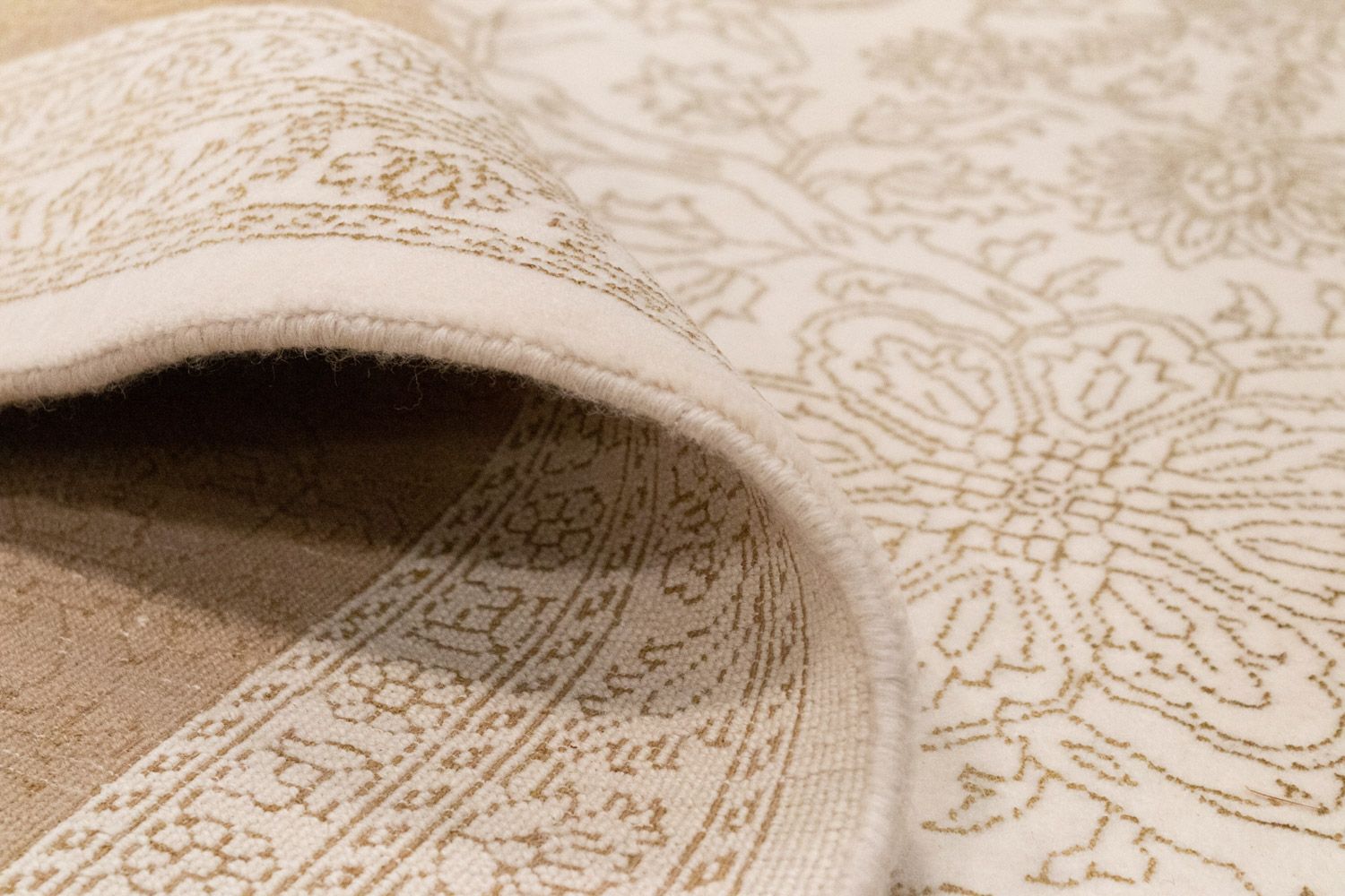 Alfombra de diseño - 357 x 251 cm - beige