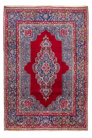 Alfombra persa - Clásica - 362 x 249 cm - rojo oscuro