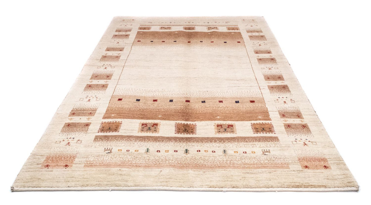 Alfombra Gabbeh - Loribaft Persa - 258 x 154 cm - beige