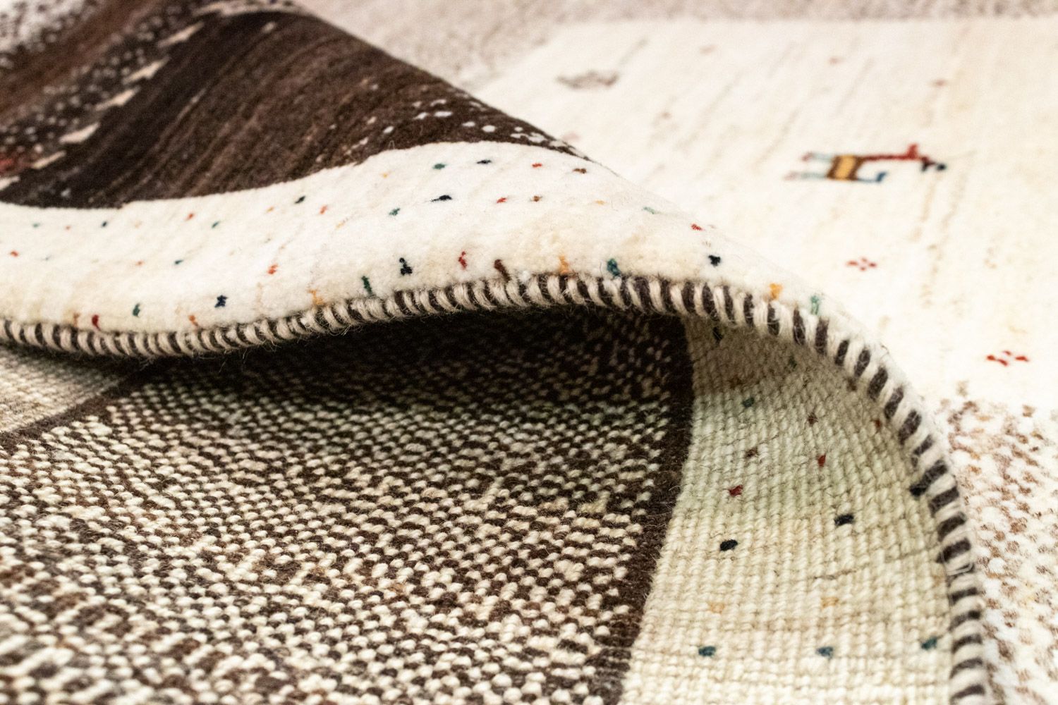 Alfombra Gabbeh - Loribaft Persa - 248 x 162 cm - multicolor