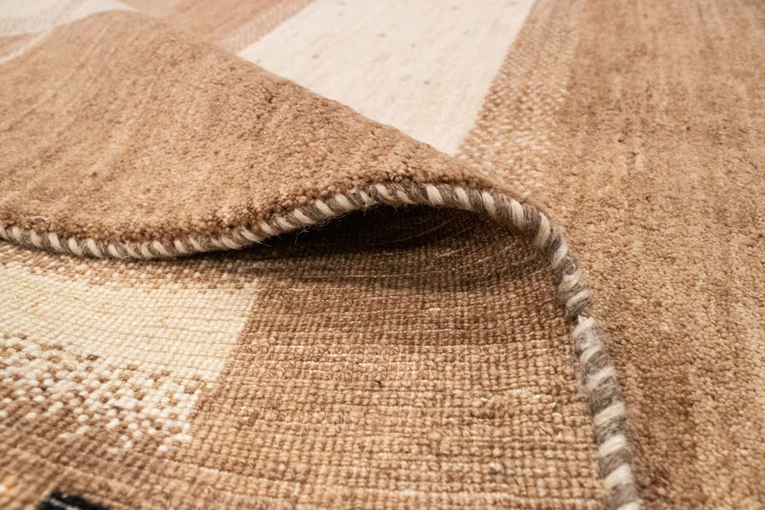 Alfombra Gabbeh - Loribaft Persa - 230 x 159 cm - marrón