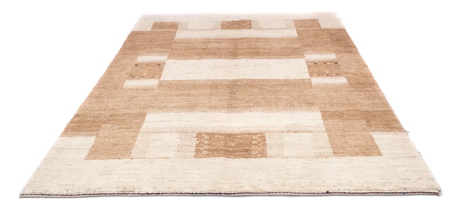 Alfombra Gabbeh - Loribaft Persa - 230 x 159 cm - marrón