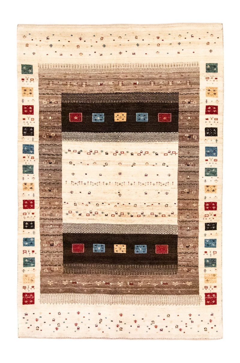 Alfombra Gabbeh - Loribaft Persa - 260 x 170 cm - colorido