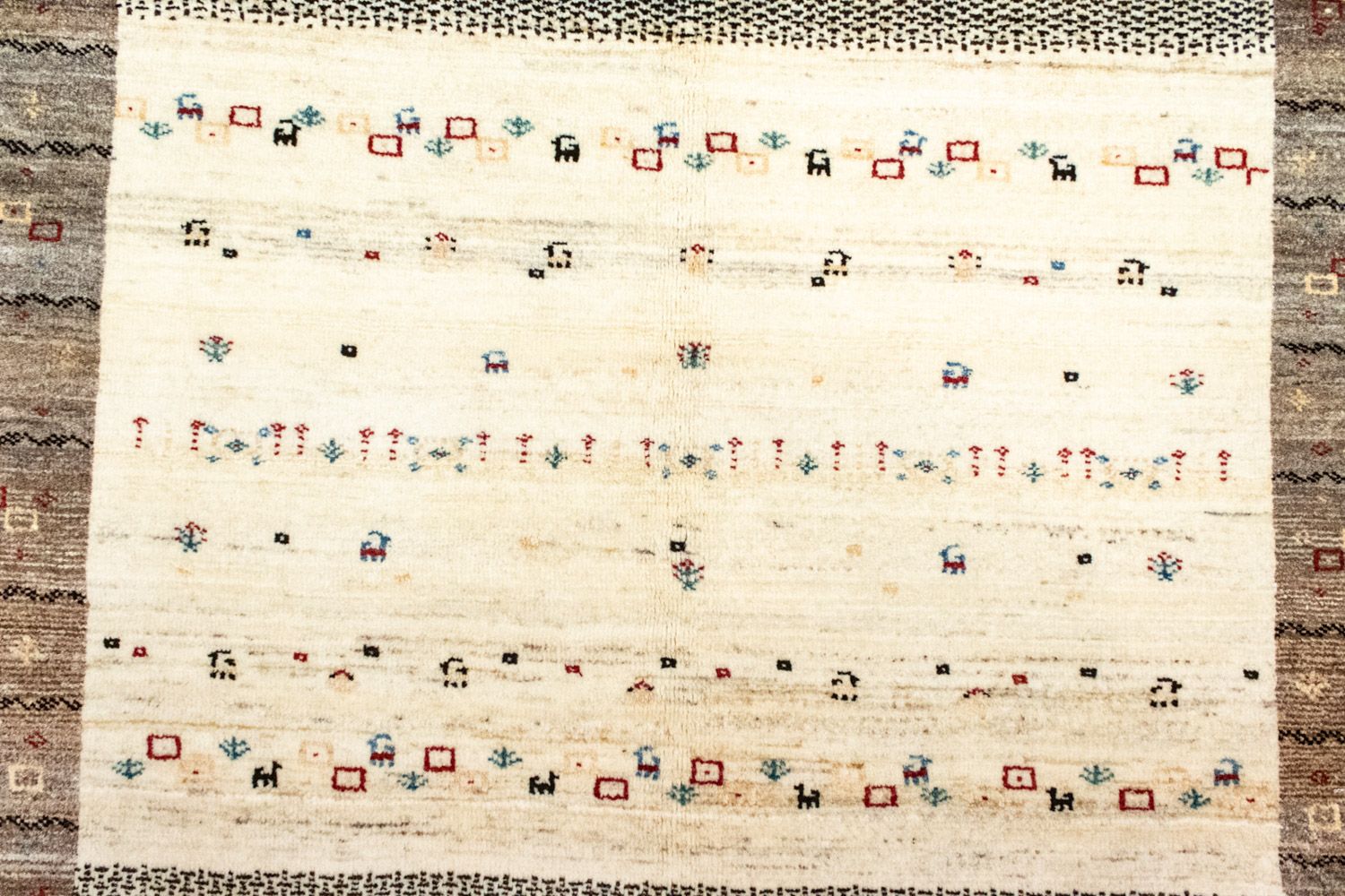 Alfombra Gabbeh - Loribaft Persa - 260 x 170 cm - colorido