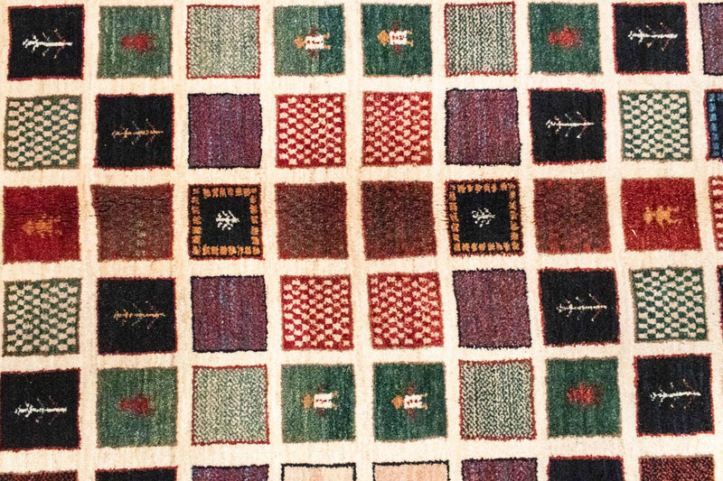 Alfombra Gabbeh - Loribaft Persa - 247 x 152 cm - colorido