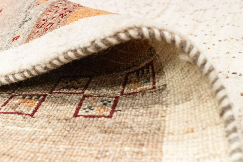 Alfombra Gabbeh - Loribaft Persa - 237 x 200 cm - beige