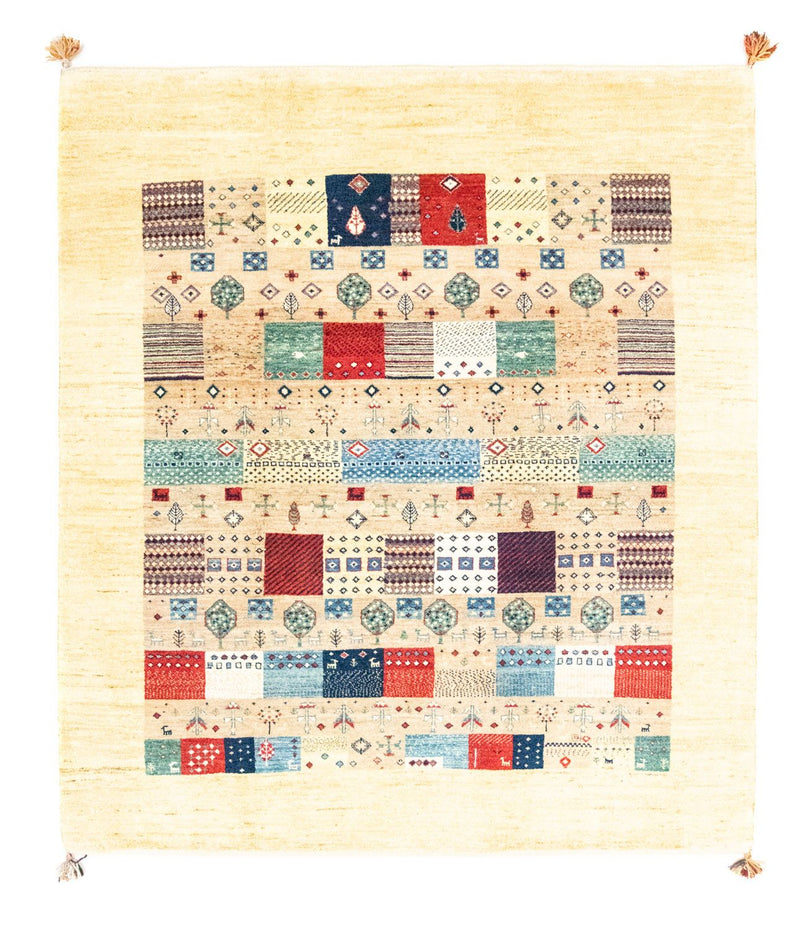 Alfombra Gabbeh - Loribaft Persa - 230 x 200 cm - colorido