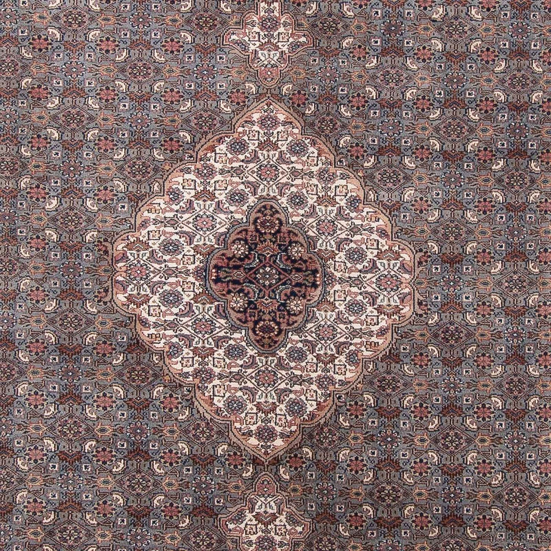 Alfombra oriental - Bidjar - Indus - 349 x 246 cm - gris oscuro
