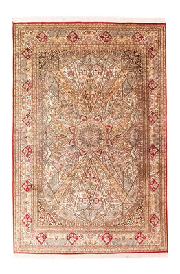 Alfombra de seda - Seda de Cachemira - 250 x 167 cm - rojo