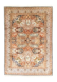 Alfombra de seda - Seda de Cachemira - 229 x 152 cm - beige