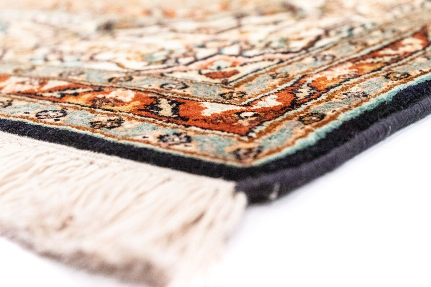 Cachemira de seda Alfombra 229x152cm - Alfombra oriental
