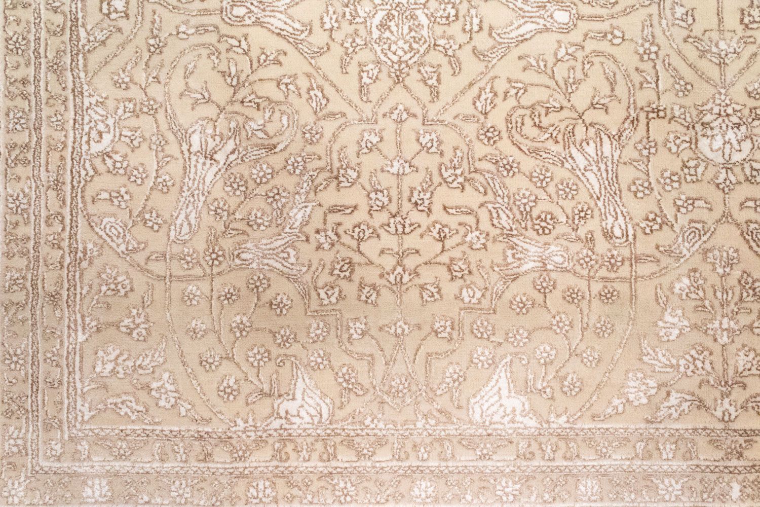 Alfombra de diseño - 295 x 250 cm - marrón