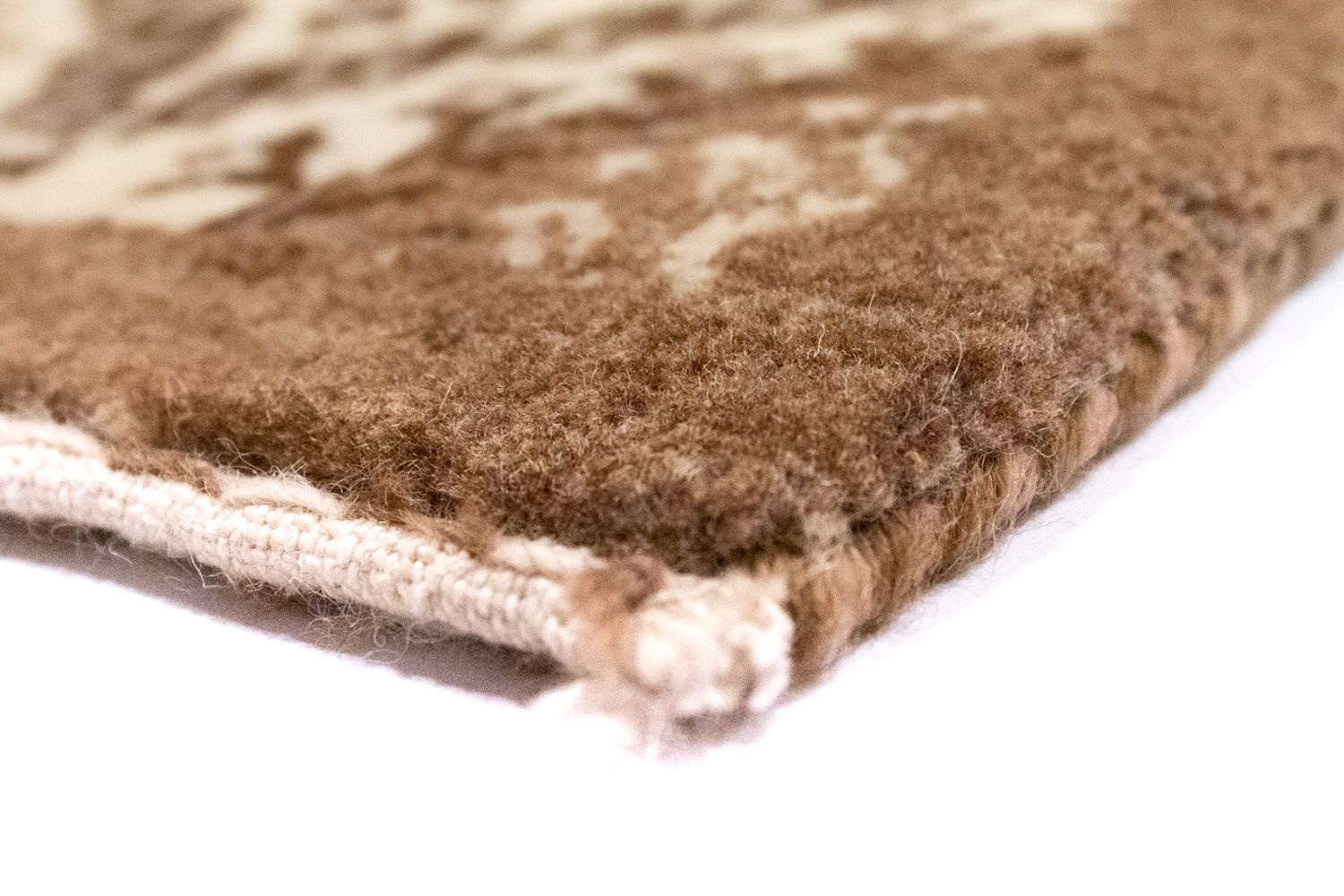 Alfombra Gabbeh - Loribaft Persa - 242 x 168 cm - marrón