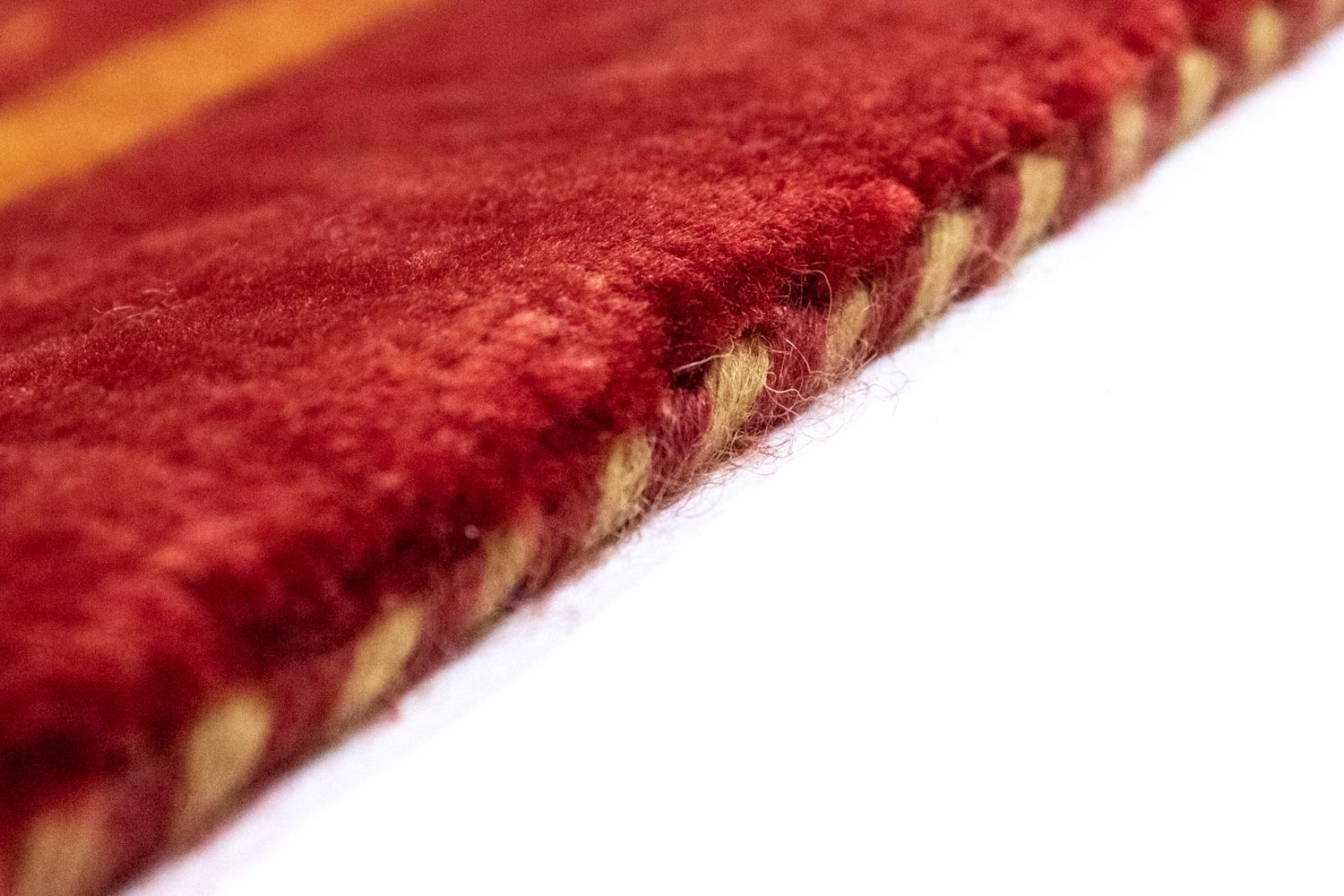 Alfombra Gabbeh - Loribaft Persa - 235 x 174 cm - rojo