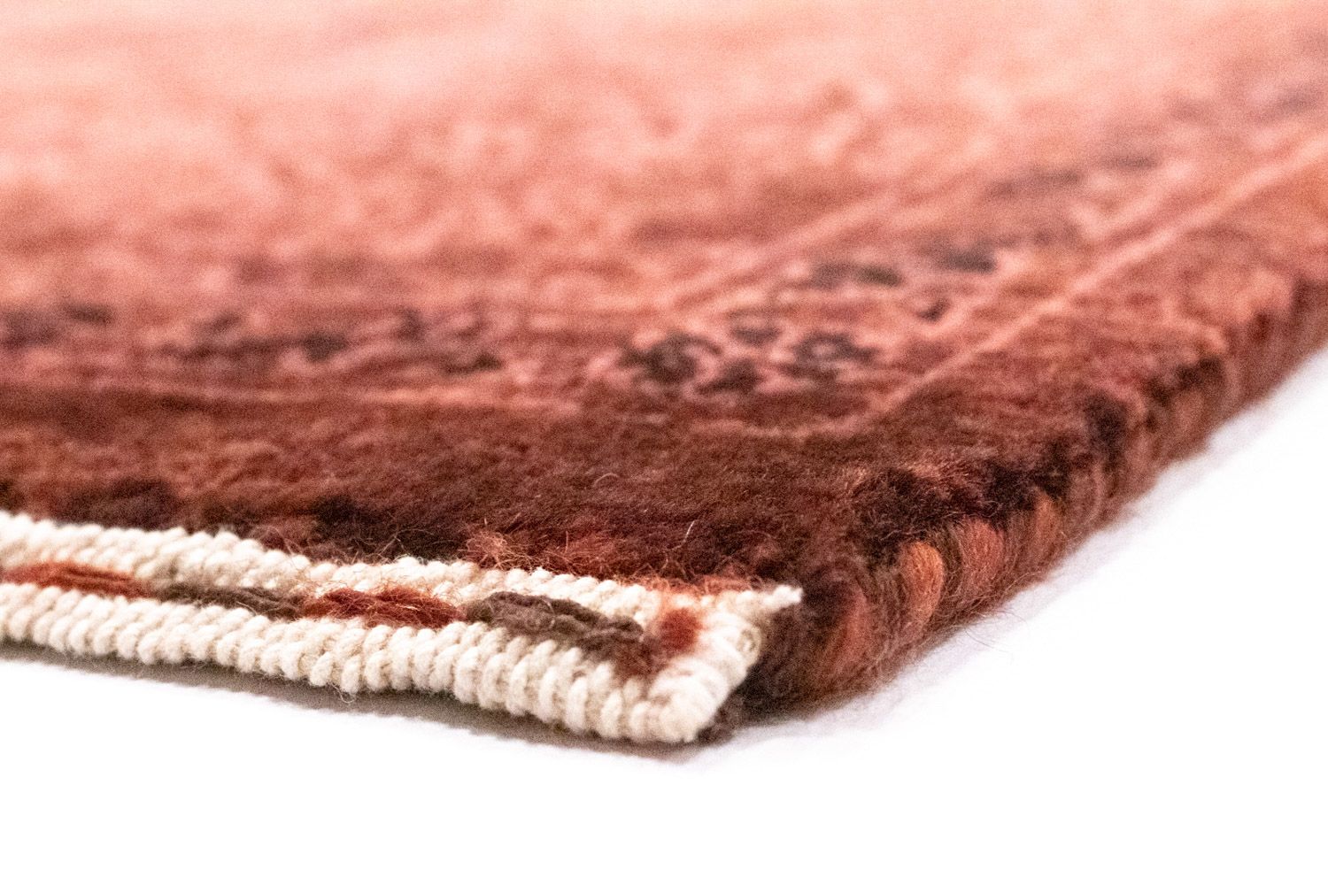 Alfombra Gabbeh - Loribaft Persa - 213 x 149 cm - marrón