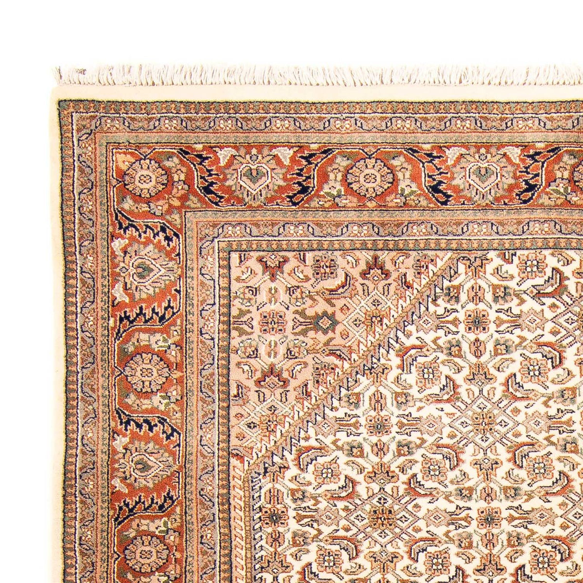 Alfombra oriental - Bidjar - Indus - 242 x 173 cm - beige