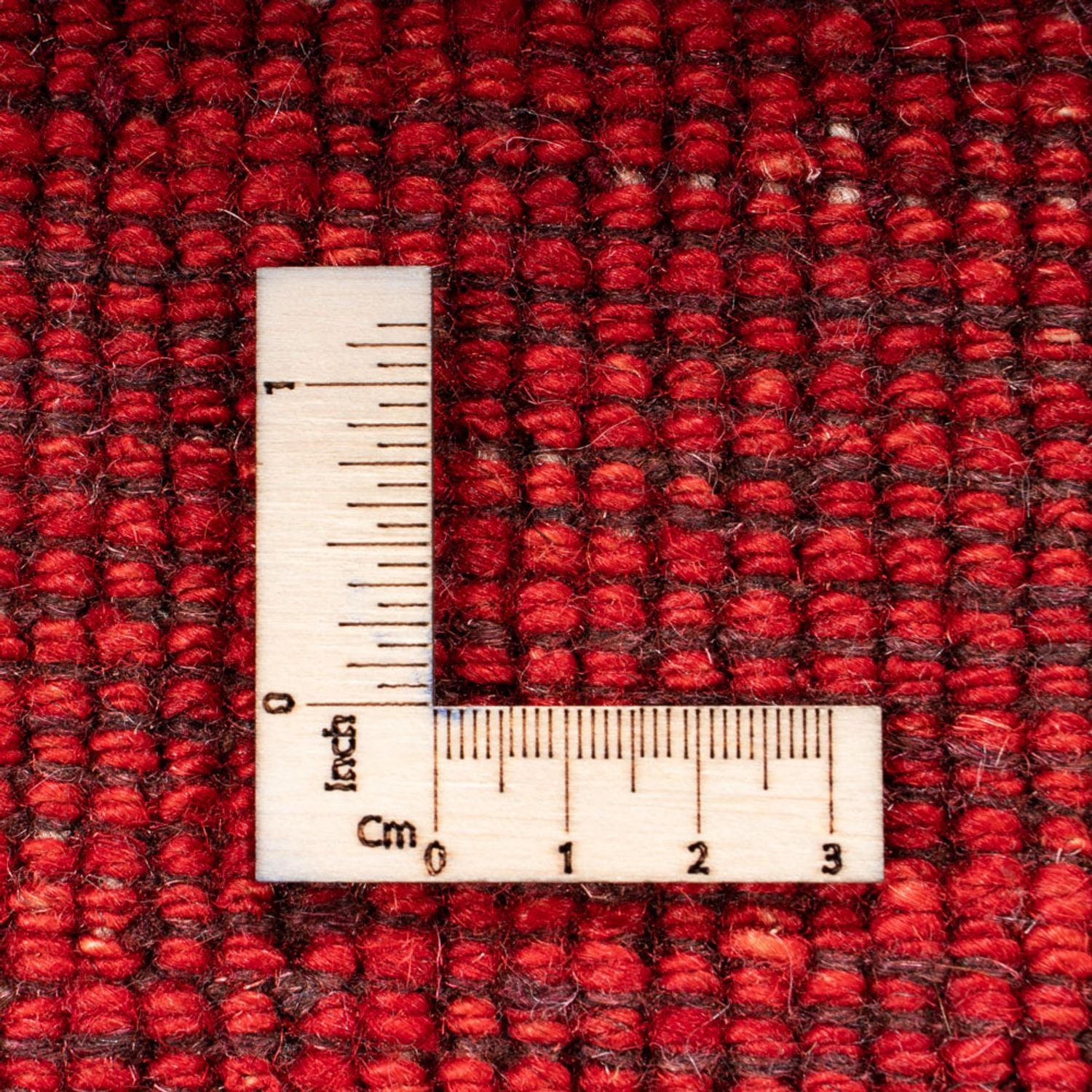 Alfombra Gabbeh - Loribaft Persa - 406 x 300 cm - rojo oscuro