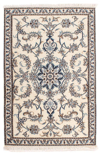Alfombra persa - Nain - 137 x 90 cm - beige