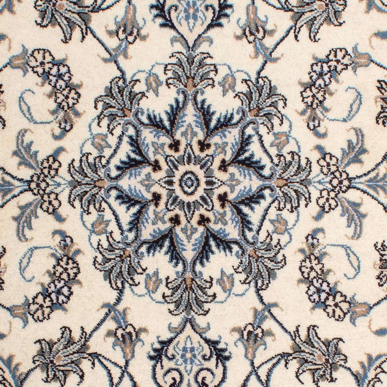 Alfombra persa - Nain - 137 x 88 cm - beige