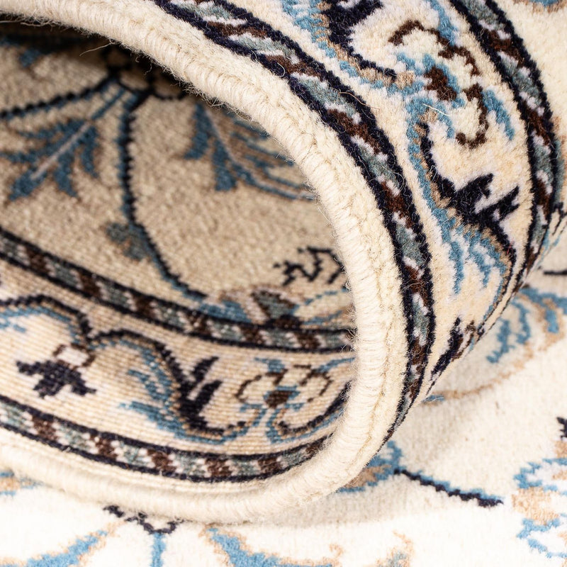 Alfombra persa - Nain - 137 x 88 cm - beige