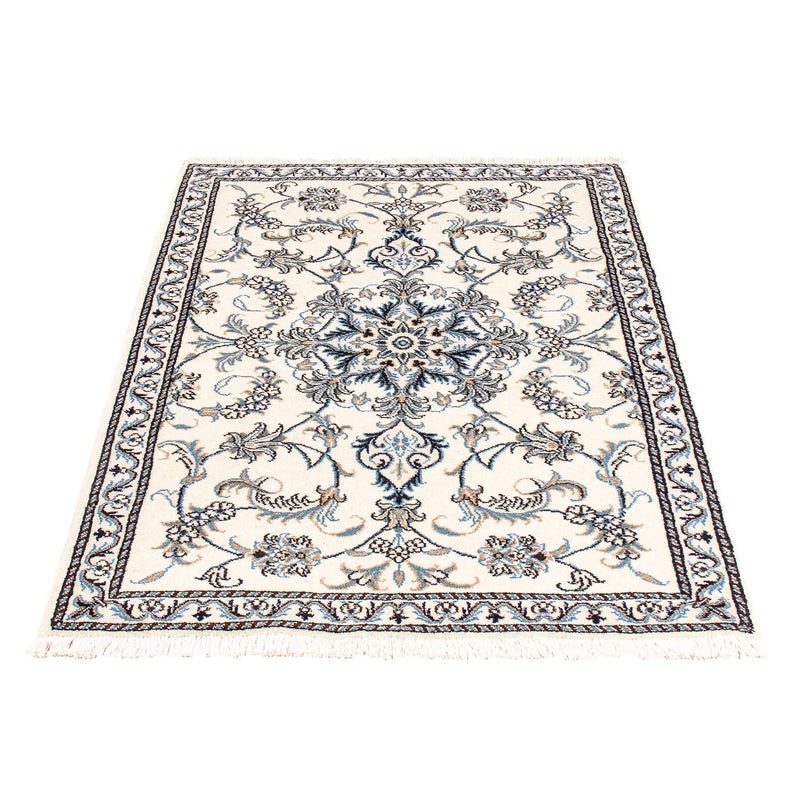 Alfombra persa - Nain - 137 x 88 cm - beige