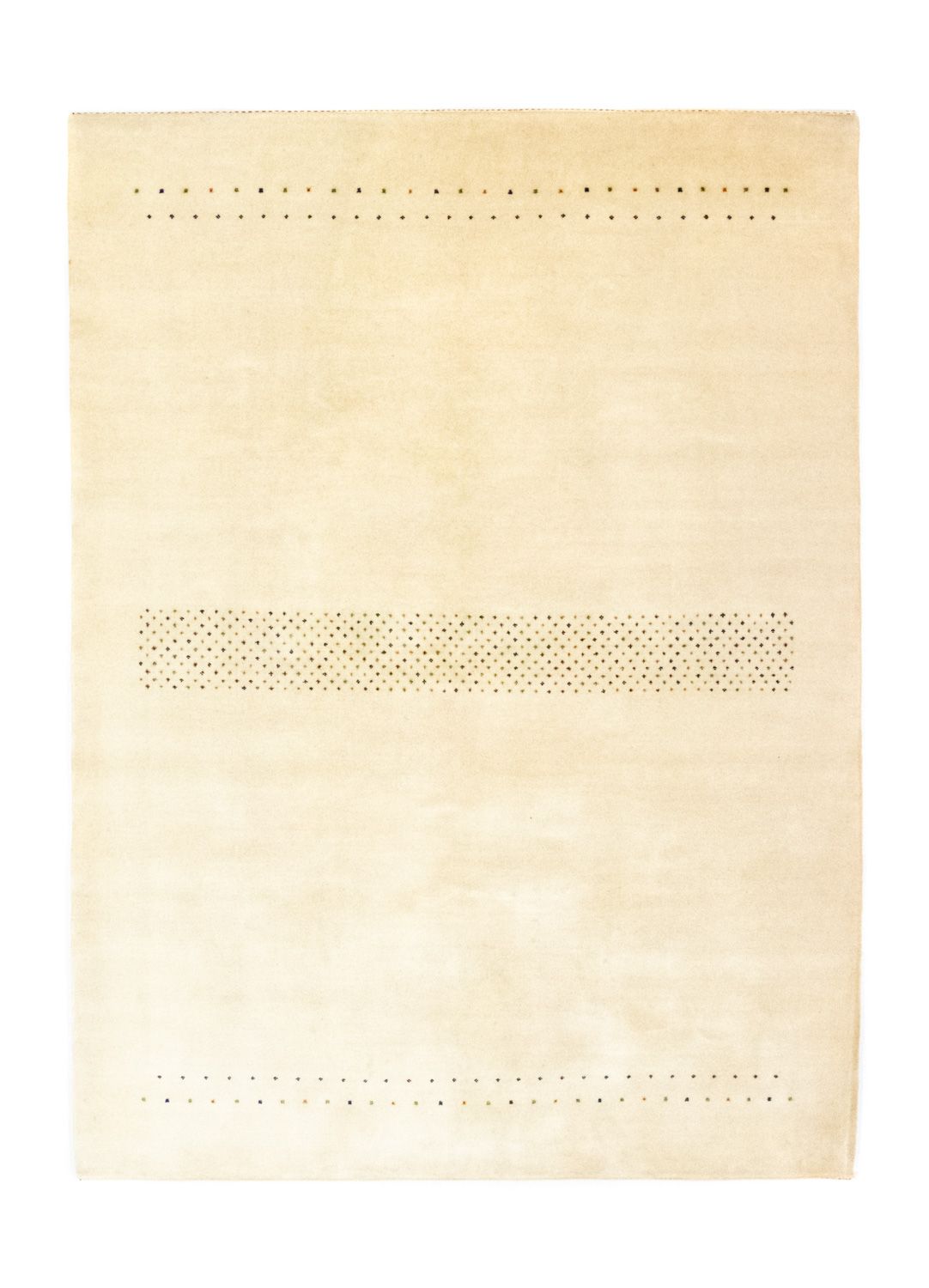 Alfombra Gabbeh - Loribaft Persa - 238 x 175 cm - beige