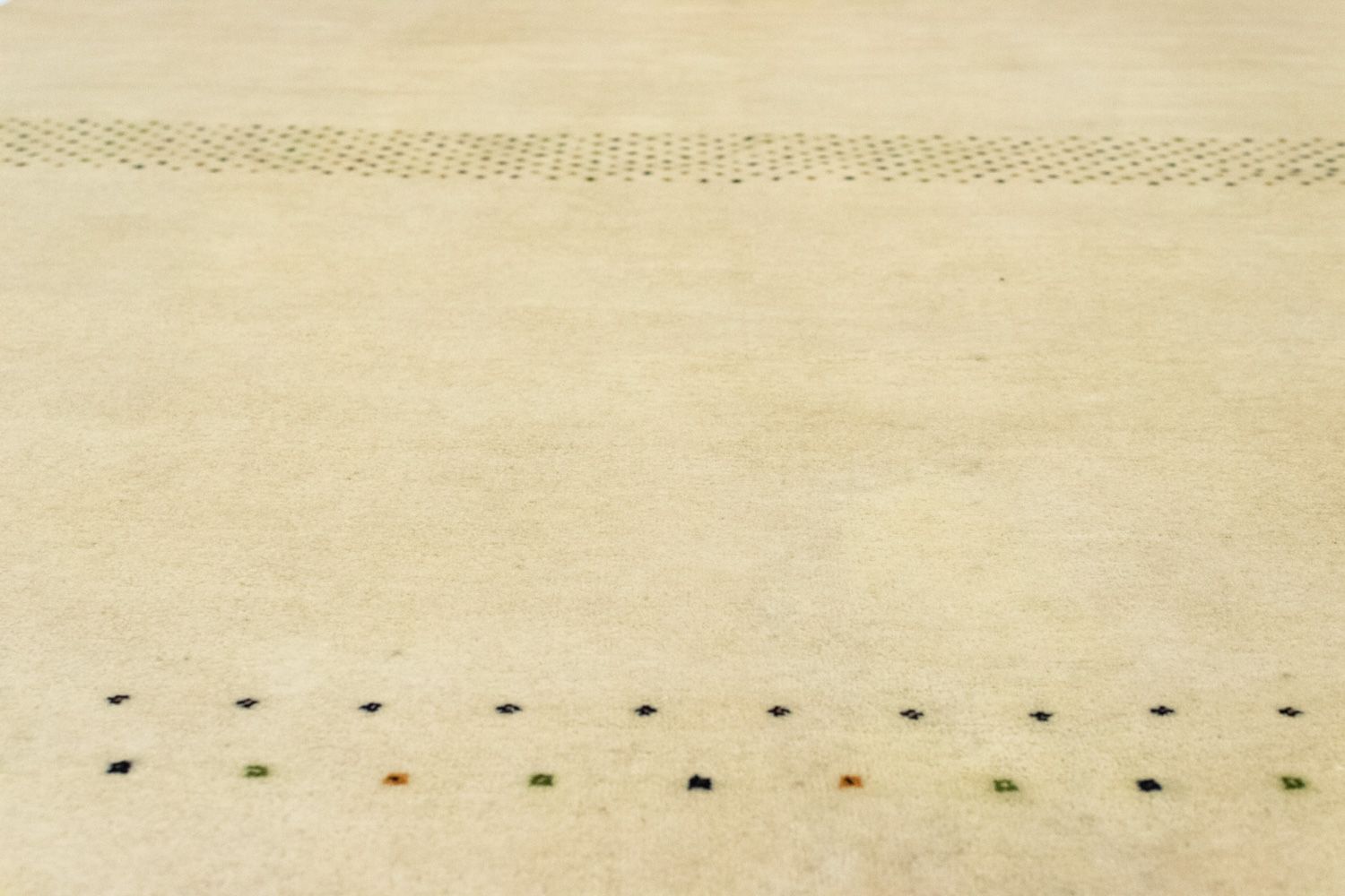 Alfombra Gabbeh - Loribaft Persa - 238 x 175 cm - beige