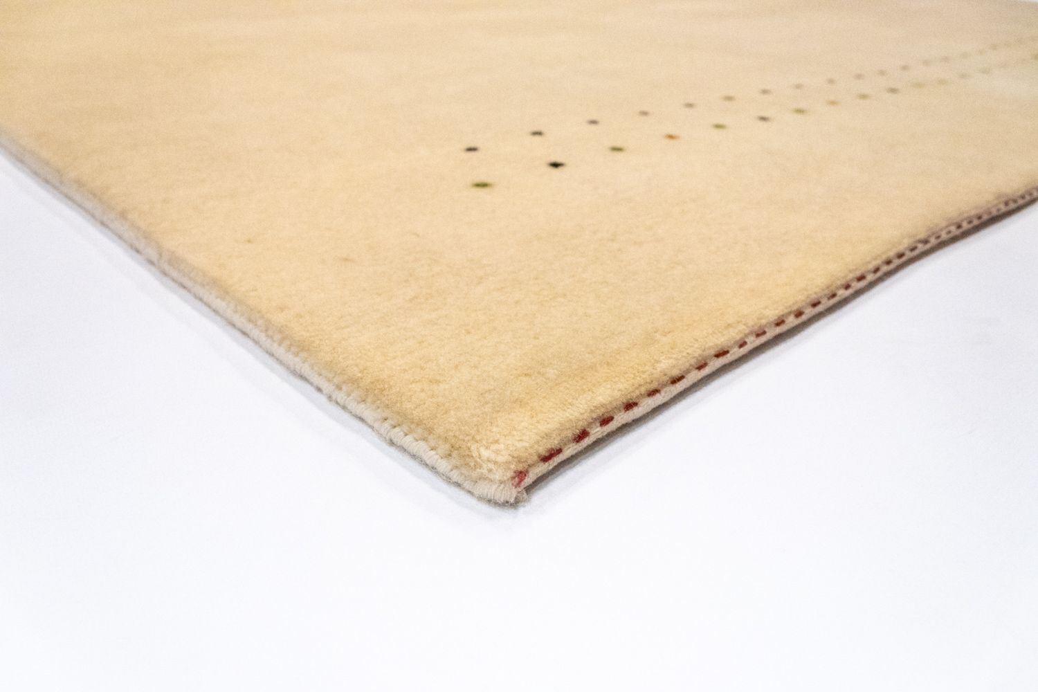 Alfombra Gabbeh - Loribaft Persa - 238 x 175 cm - beige