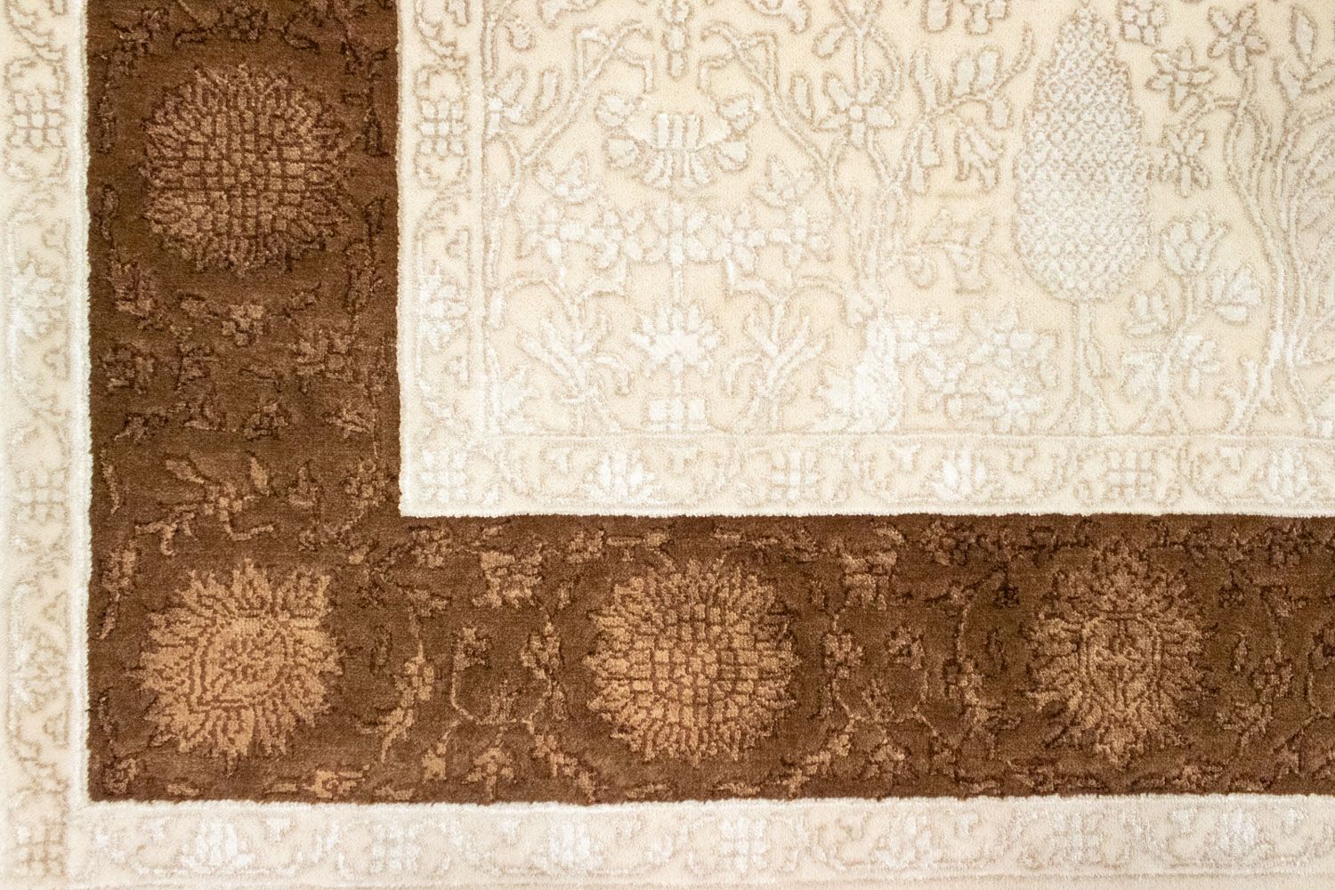 Alfombra de diseño - 240 x 173 cm - beige