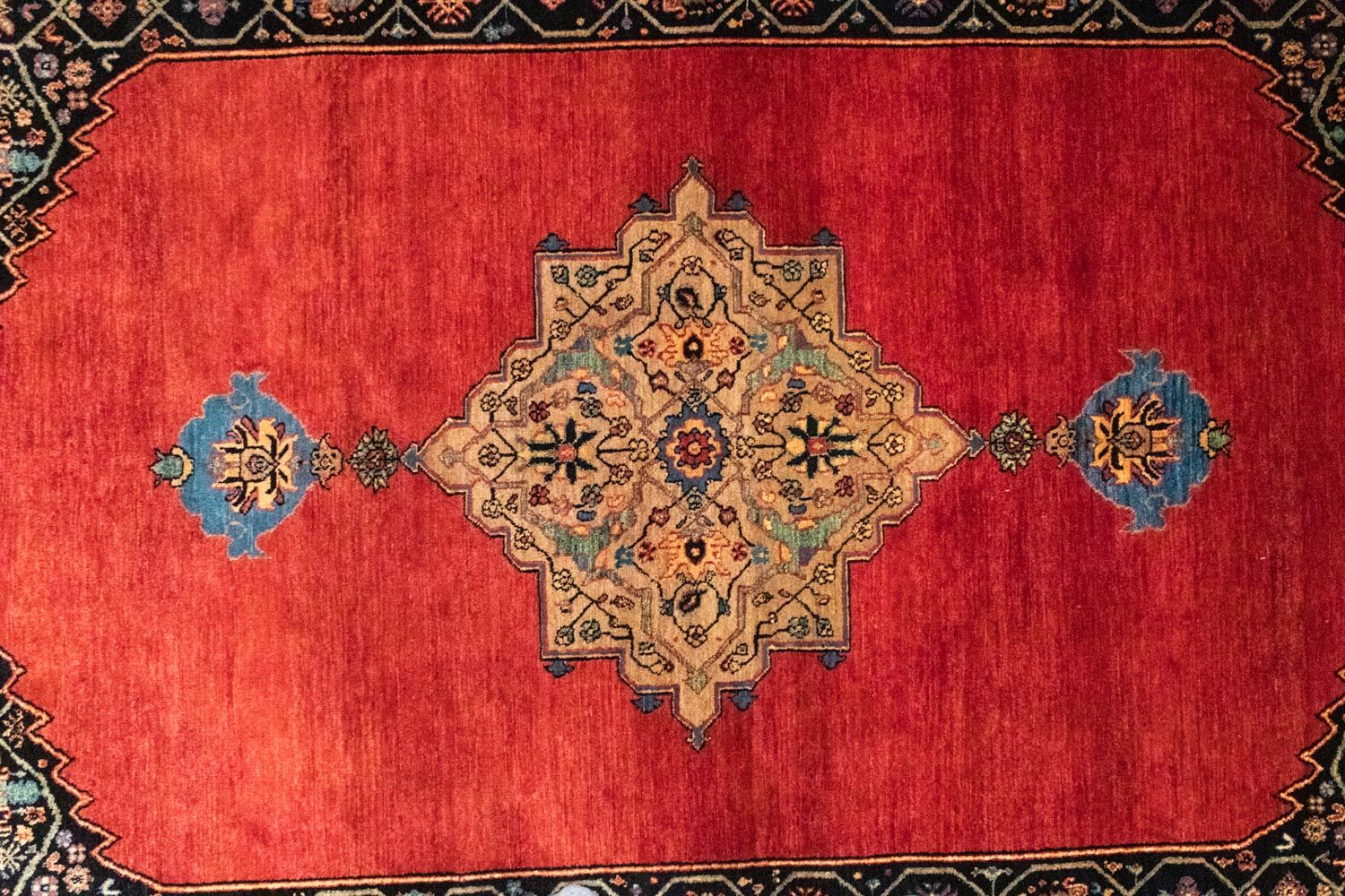 Alfombra persa - Nómada - 242 x 162 cm - rojo