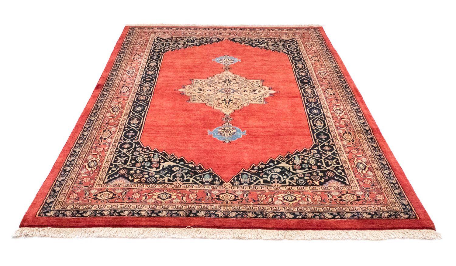 Alfombra persa - Nómada - 242 x 162 cm - rojo