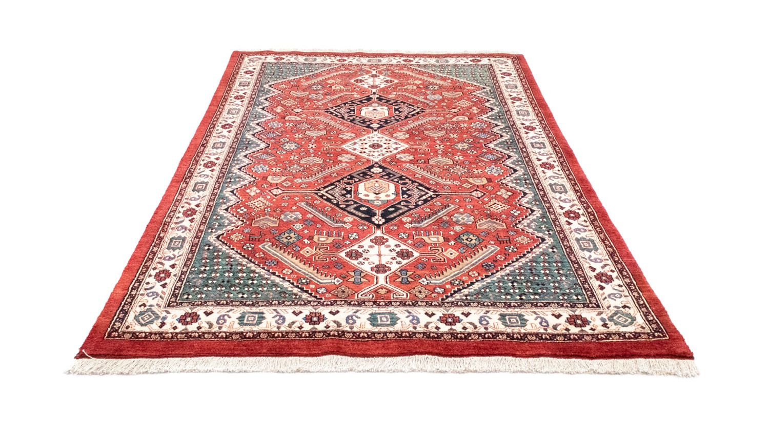 Alfombra persa - Nómada - 250 x 160 cm - rojo