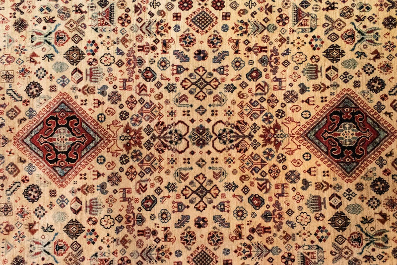 Alfombra persa - Nómada - 257 x 170 cm - beige