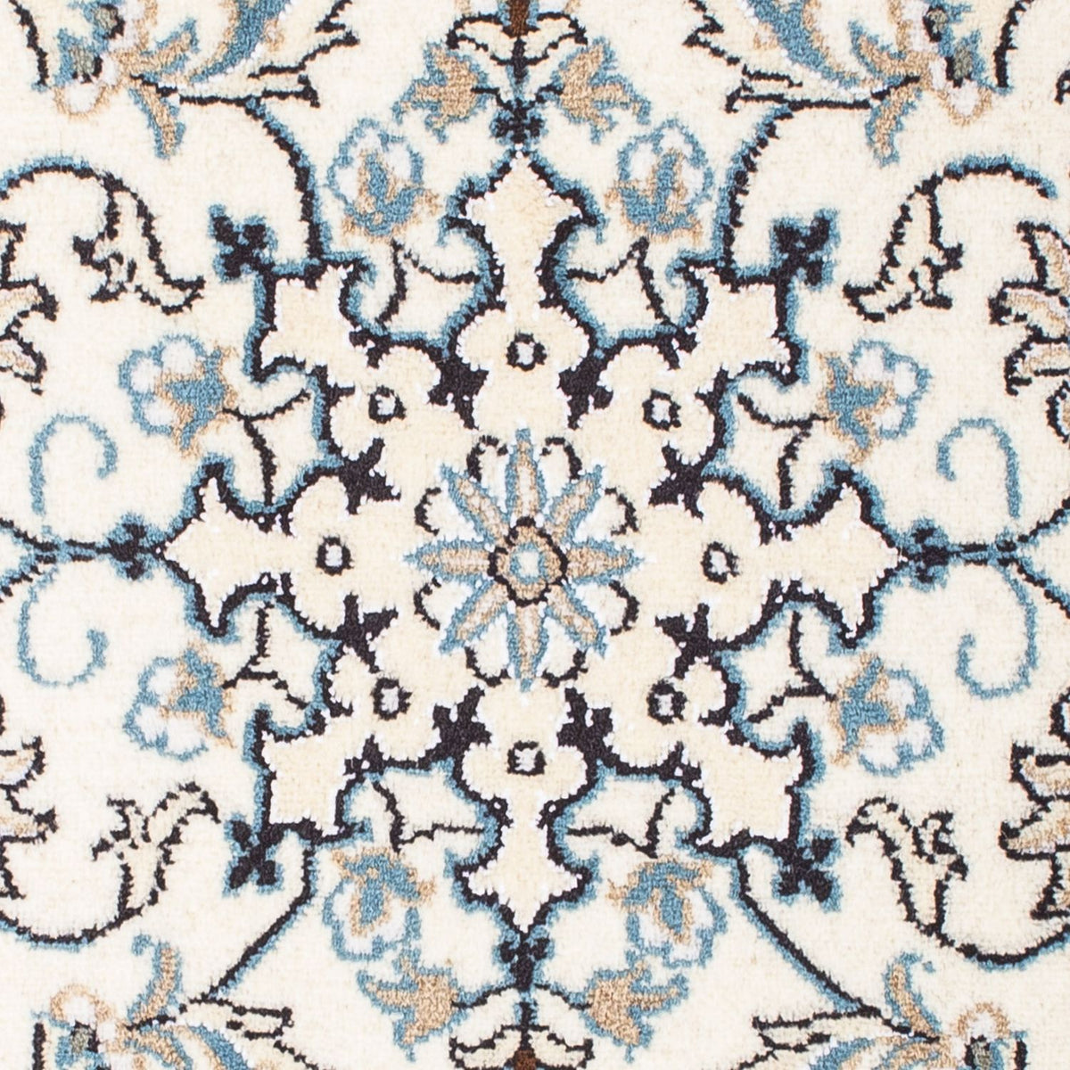 Alfombra persa - Nain - 81 x 58 cm - beige