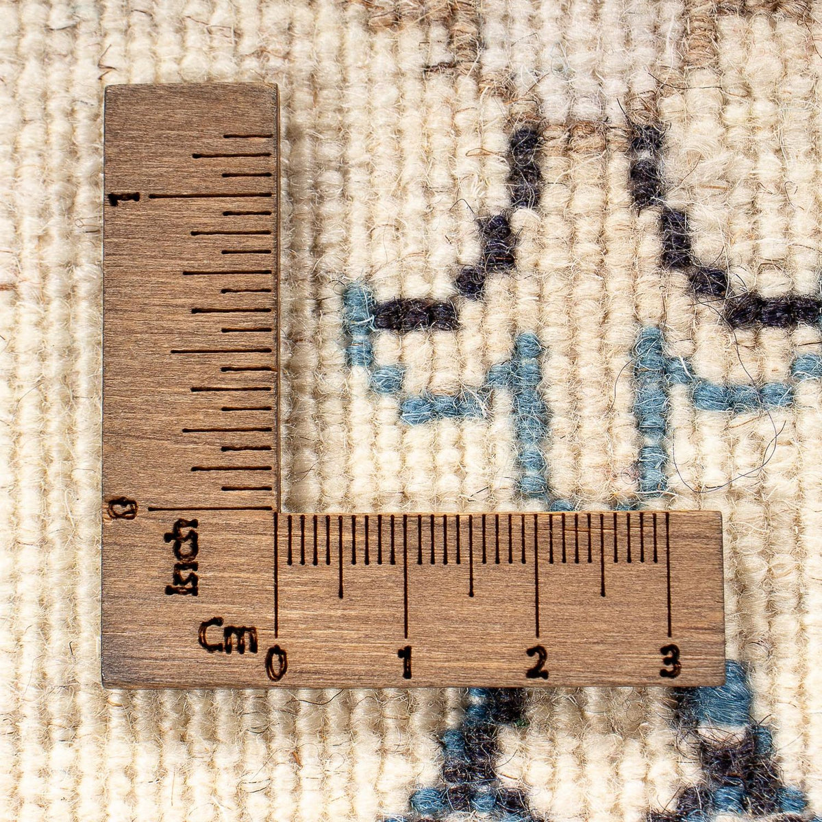 Alfombra persa - Nain - 81 x 58 cm - beige